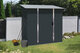Gartenschrank aus Metall Titan &ndash; 194 x 114 x 191 cm