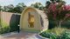 Sauna POD Tolva 260 cm | 42 mm | unbehandelt