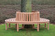Baumbank aus Teakholz &Oslash; 220 x 90 cm