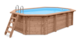 Luxe houten zwembad Daaibooi Beach 563 x 352 x 124 cm