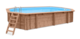 Luxe houten zwembad Playa Porto Marie 727 x 396 x 138 cm