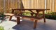 Picknicktisch Madrid 250 x 160 x 75 cm Hartholz (8 Personen) - Picknick-Set
