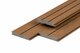 PuraDock massieve composiet vlonderplank teak 2,2 x 14,6 x 390 cm
