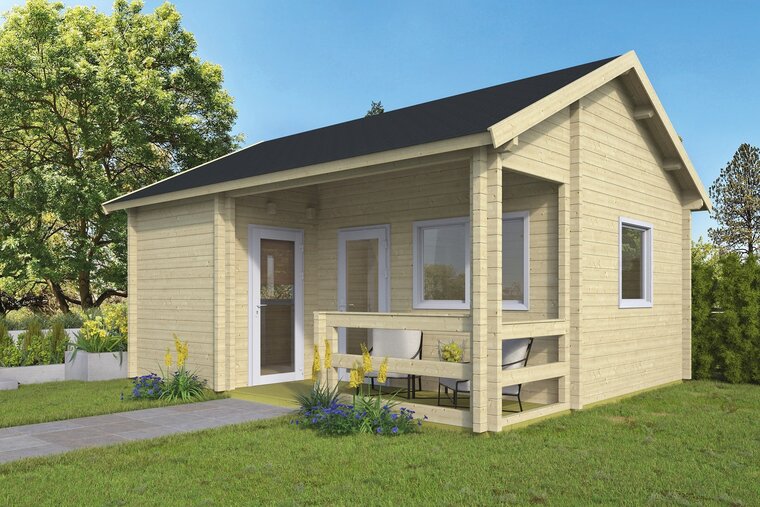 Blokhut Edelweiss 600 x 510 