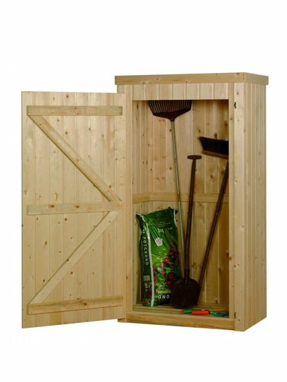 Gartenschrank &quot;Lelie&quot; 190 x 100 x 58 cm - Impr&auml;gniert