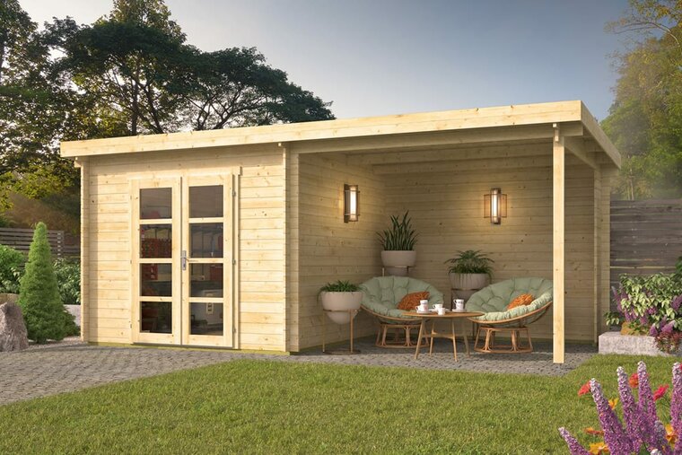 Gartenhaus Hasse 300x300 cm
