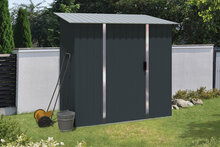 Gartenschrank aus Metall Titan &ndash; 194 x 114 x 191 cm