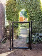 Tor 100 cm breit f&uuml;r Doppeldrahtgeflecht