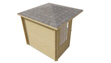 Blokhut Jos 250 x 250 cm