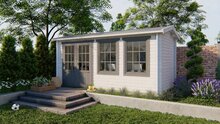 Blokhut Justine 500 x 250 