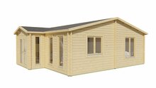 Blockhaus Mullingar 850 x 790 x 317 cm Wandst&auml;rke 70 mm