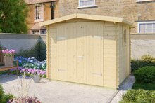 Blockhaus Valery 245 x 245 x 216 cm - Wandstarke 19 mm
