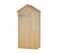 Gartenschrank &quot;Dahlia&quot; 215 x 100 x 58 cm - Impr&auml;gniert