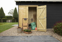 Gartenschrank Sonnenblume 190 x 137 x 70 cm
