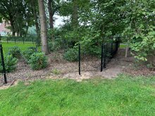 Doppelstabmattenzaun Comfort | 2.5 Meter breit