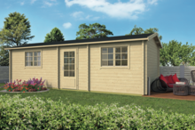 Blokhut Ava 844 x 347 x 270 cm Wanddikte 70 mm