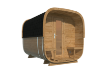 Sauna cube Rovaniemi &Oslash;219 x 280 cm - thermowood 42mm