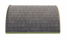 Sauna POD Tolva &Oslash;230 x 400 cm - vurenhout 38mm