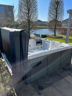 Hottub Maxicuzzi Paradiso 227x227cm - Bubbelbad