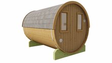 Barrelsauna Thermowood &Oslash;205 x 300 cm - Saunabarrel 