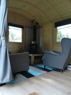 Zirkuswagen 480 x 240 x 319 cm mit Seitent&uuml;r - Pipowagen Patricia