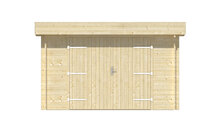 Garage Marketta 380 x 536 cm &ndash; Flachdach