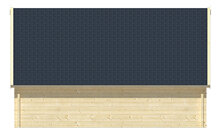  Garage-Unterstand Nysse 600 x 600 cm - Wandstarke 70 mm