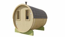Saunabarrel vurenhout &Oslash;205 x 250 cm