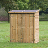 Ger&auml;tehaus Bayern Druckimpr&auml;gniert inkl. Dachpappe 150 x 70 x 173/185 cm