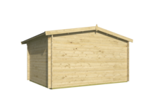 Blokhut Murcia achteraanzicht