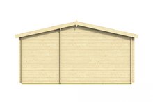 Blokhut Fraga achteraanzicht