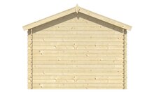 Blokhut Bo achteraanzicht