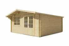 Blokhut Salamanca vooraanzicht