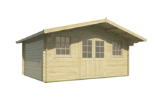 Blokhut Pavel vooraanzicht