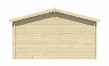 Blokhut Derby achteraanzicht