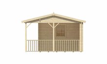 Blokhut Ragna rechterzijaanzicht