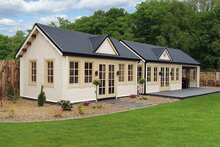 Blokhut Clockhouse sfeerfoto