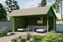 Blokhut Th&uuml;ringen groen