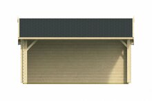 Blokhut Th&uuml;ringen vooraanzicht