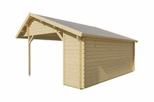 Blokhut Th&uuml;ringen rechterzijaanzicht