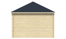 Blokhut Nilsson achteraanzicht