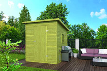 Ger&auml;tehaus / Gartenschrank Olaf 200 x 200 x 230 cm Druckimpr&auml;gniertes Holz