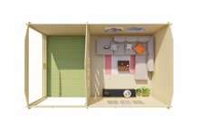 Blokhut Torkel bovenaanzicht