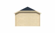 Blokhut  Sibella rechterzijaanzicht