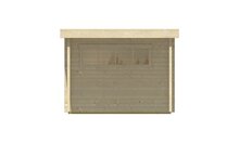 Blokhut Dellinger rechteraanzicht