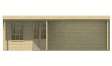 Blokhut Annette vooraanzicht