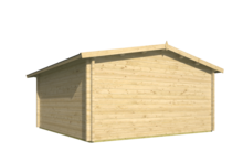 Blokhut Dingle achteraanzicht