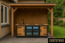 Houten buitenkeuken Ramsay