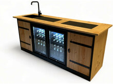 Houten buitenkeuken Ramsay