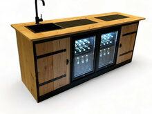 Houten buitenkeuken Ramsay